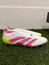 Adidas Predator Elite Laceless FG Celestial Victory - Footwear White/Lucid Pink/