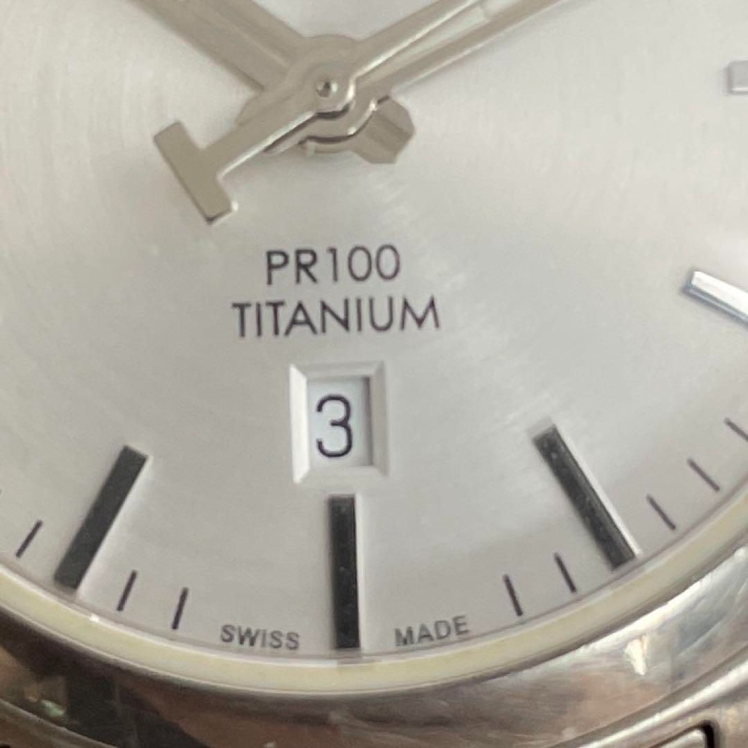 Tissot PR100 Titanium T101210A Ladies Watch Analog Quartz 33mm
