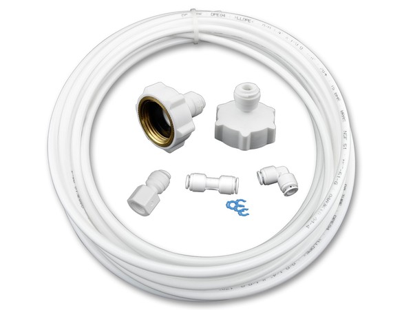 7M Wasserzulaufleitung +Universal Anschluss-Set FüR Sbs KüHlschrank, Filter Uvm.-image