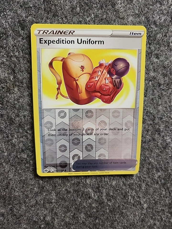 Expedition Uniform 137/198 Swsh06: Sword & Shield - Chilling Reign Reverse Holo - Image 2 of 4