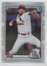 2020 Bowman Chrome Prospects Refractor 10/499 Alvaro Seijas #BCP-60 xb2