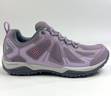 Columbia Grove Heights FS Womens 9.5 Purple Shoes Hiking Outdry Low YL2705-553