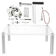 OSALADI Pc Case Mesh Bracket Open Frame 28.20X22.50X0.50CM, As Shown