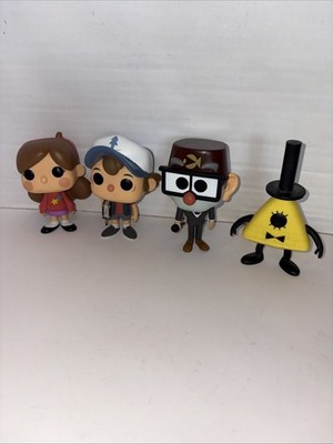 Funko Pop! Gravity Falls Lot Grunkle Stan Bill Cipher Mabel Dipper Pines Loose