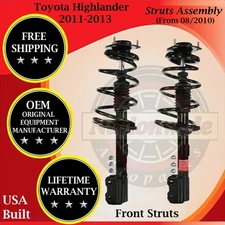 Monroe Genuine OEM Front Strut For 2011-2013 Toyota Highlander Lifetime Warranty