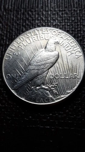 1925  Peace Silver Dollar    SM-70 B  (I don't collect them--Good Luck)