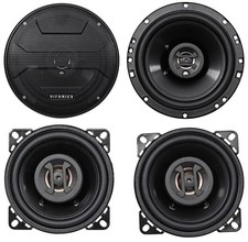 (2) Hifonics ZS653 6.5" 600 Watt Car Stereo Speakers+(2) 4" 350 Watt Speakers