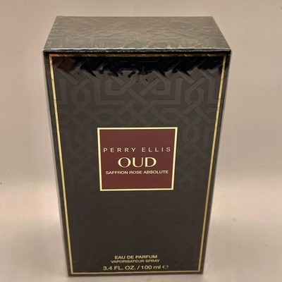 Perry Ellis Oud Saffron Rose Absolute 3.4 Fl oz EDP Spray 