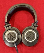 Audio-Technica ATH-M50X Professional Over Ear Headphones Black Tested Beautiful