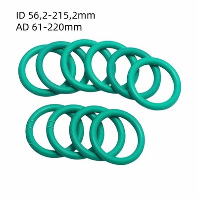 O-Ring 2,4mm Schnurstärke DIN-3771 FKM 80 Dichtring Oring 61mm-220mm AD