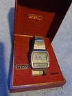 Vintage Seiko 1979-80's Calculator Watch With Box No Manual C389-5000 010286 NOS