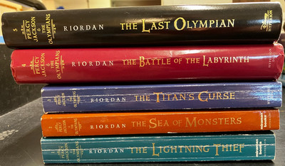 Percy Jackson and the Olympians, No. 1-5, 3 TPB, 2 HC/DJ by Rick Riordan