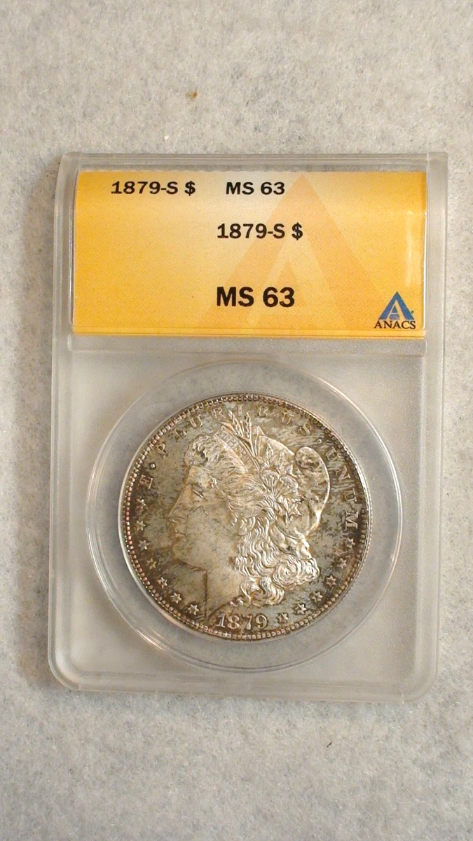 1879 Grade MS 63 Morgan US Dollars for sale | eBay