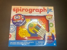 New  Spirograph Jr. 60th Anniversary Desk with Storage, Gears  Markers