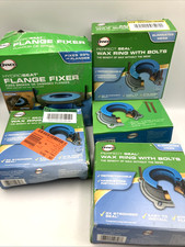 DANCO Perfect Seal Toilet Wax Ring with Bolts - Lot of 5