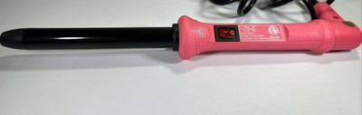 SHE  Beyond The Beauty VOLUME Ceramic Curling Iron Wand Pink