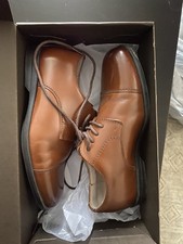 Florsheim Reveal Cap Toe Oxford Shoes 16599-221 Brown Cognac Boys 1M