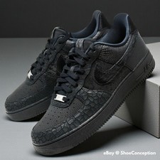 Nike Air Force 1 '07 LX Shoes "3X Celebration" Triple Black HQ1977-001 Men's NEW