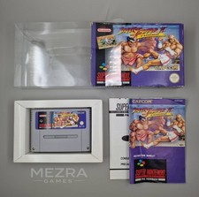 Super Street Fighter II: Turbo Super Nintendo SNES | PAL | CIB + Box Protector