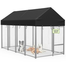 Outdoor Dog Kennel Roof Cover Heavy Duty Replacement Waterproof 10x10ft