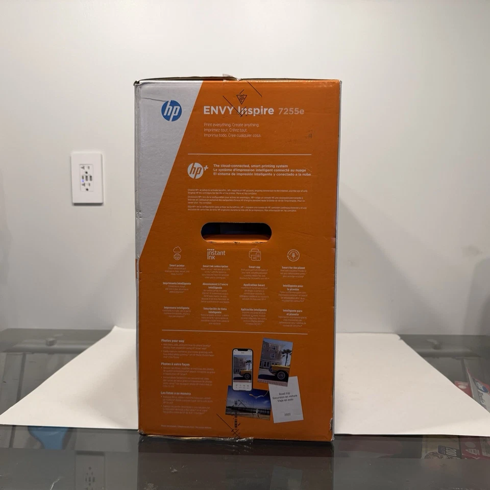 HP Envy Inspire 7255e All-in-One Printer NEW Factory Sealed - Image 3 of 4