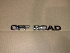 Nissan Off Road Door Emblem Letters Badge Logo Xterra Oem Genuine Original Nissan Off Road Door Emblem Letters Badge Logo Xterra Oem Genuine Original