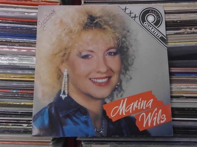 MARINA WILS DDR AMIGA 4TRACK 7'': AMIGA QUARTETT/ROT WIE EIN RUBIN++ (556171)