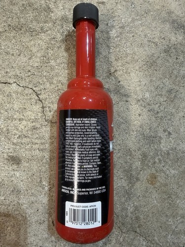 Amsoil Gasoline Performance Improver Deep Cleaning Additive 12 oz Bottle New