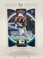2025 Panini Honors TreVeyon Henderson Rookie Auto Refractor 06/20