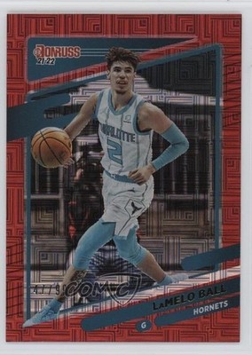2021-22 Panini Donruss Choice Red /99 LaMelo Ball #111 0wc9