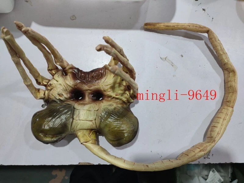 Halloween Alien Facehugger Mask Cosplay Scary Latex Face Mask Costume Props Hot - Image 4 of 4