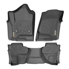 Floor Liner Anti-Slip TPE 3D Floor Mats for 2014-2019 Chevy Silverado GMC Sierra
