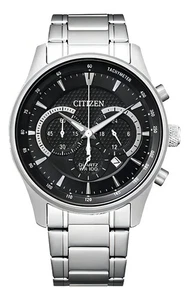 Citizen Chronograph Montre à cadran noir Quartz - AN8191-59E NEW pour homme