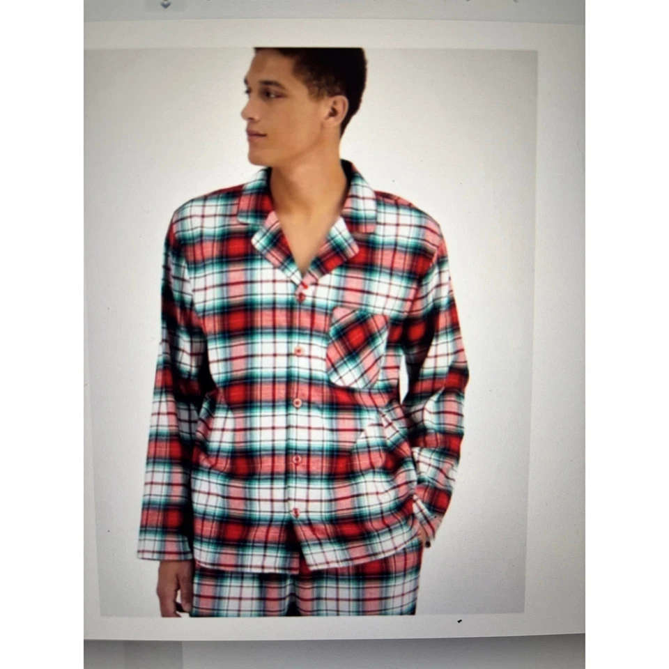 Holiday Lane Mens’s Christmas Plaid Pajama Set – Size XXL – Red & Green NWT - Image 4 of 4