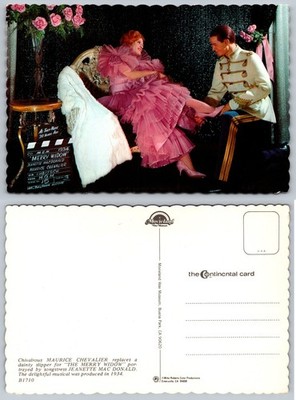 Continental Merry Widow Film Scene Postcard