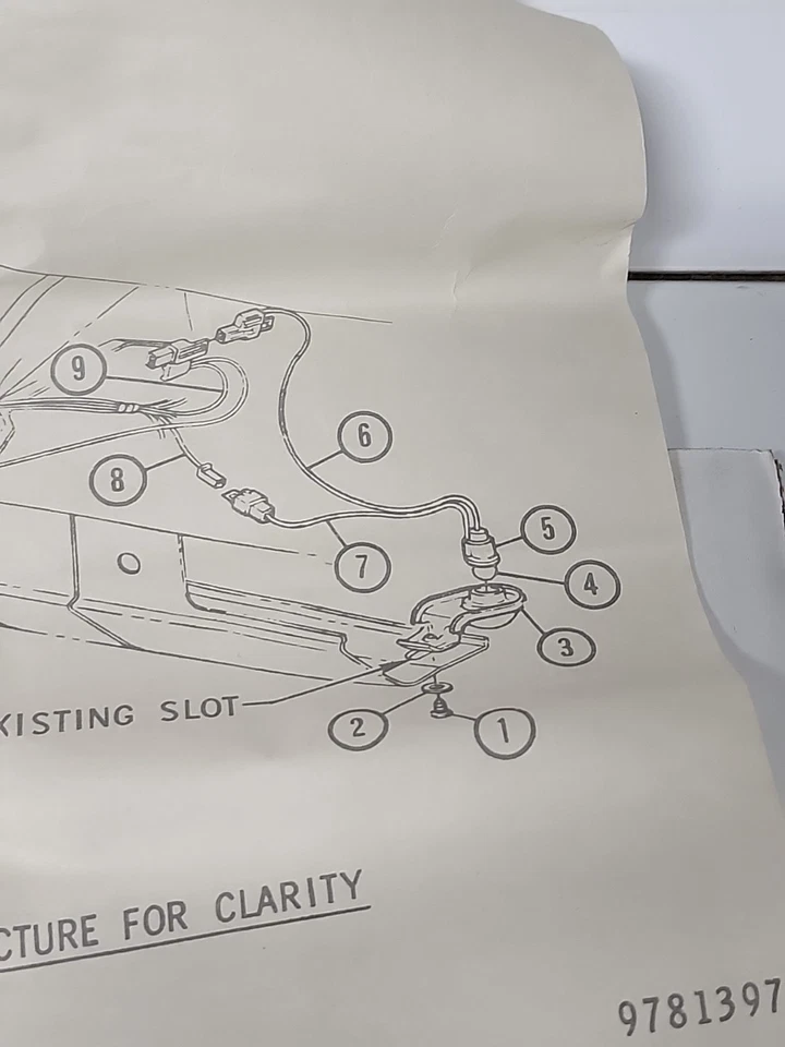 Pontiac GTO 1965 panel de instrumentos lámpara de cortesía zócalo solo como nuevo GM P/N 984527 Foto 4 de 4