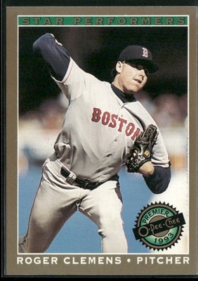 Roger Clemens 1993 O-Pee-Chee Premier Star-Performers #18