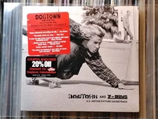 DOGTOWN Soundtrack CD USA HYPE STICKER Jimi Hendrix ZZ Top Iggy Stooges SEALED