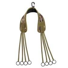 Durable Camouflage Game Carrier 8-Loop Strap Fits Ducks Waterfowl Floating Nylon