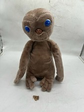 Vintage 1982 E.T. Plush Kamar Extra Terrestrial Movie Toy Blue Eyes 12"