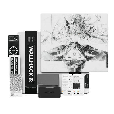 Wallhack SP-005: Ascension SORA Limited Edition Glass Mousepad IN HAND