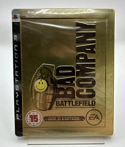 Steelbook PS3 Battlefield : Bad Company - Gold Edition, neuf et scellé en usine