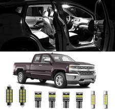 Awalited 12pcs Chevy Silverado Interior Led Lights Kit Super Bright Led Map Dome Awalited 12pcs Chevy Silverado Interior Led Lights Kit Super Bright Led Map Dome