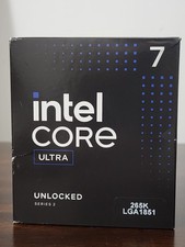 Intel Core Ultra 7 Desktop Processor 265K Unlocked Series 2 Brand New Sealed