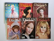 Dolls: The Collector's Magazine Lot, Illustrated, Doll Collecting Vintage Hobby