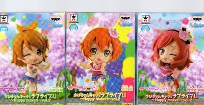 Chibikyun Chara lovelive! Happy maker! vol.2 all 3 types set