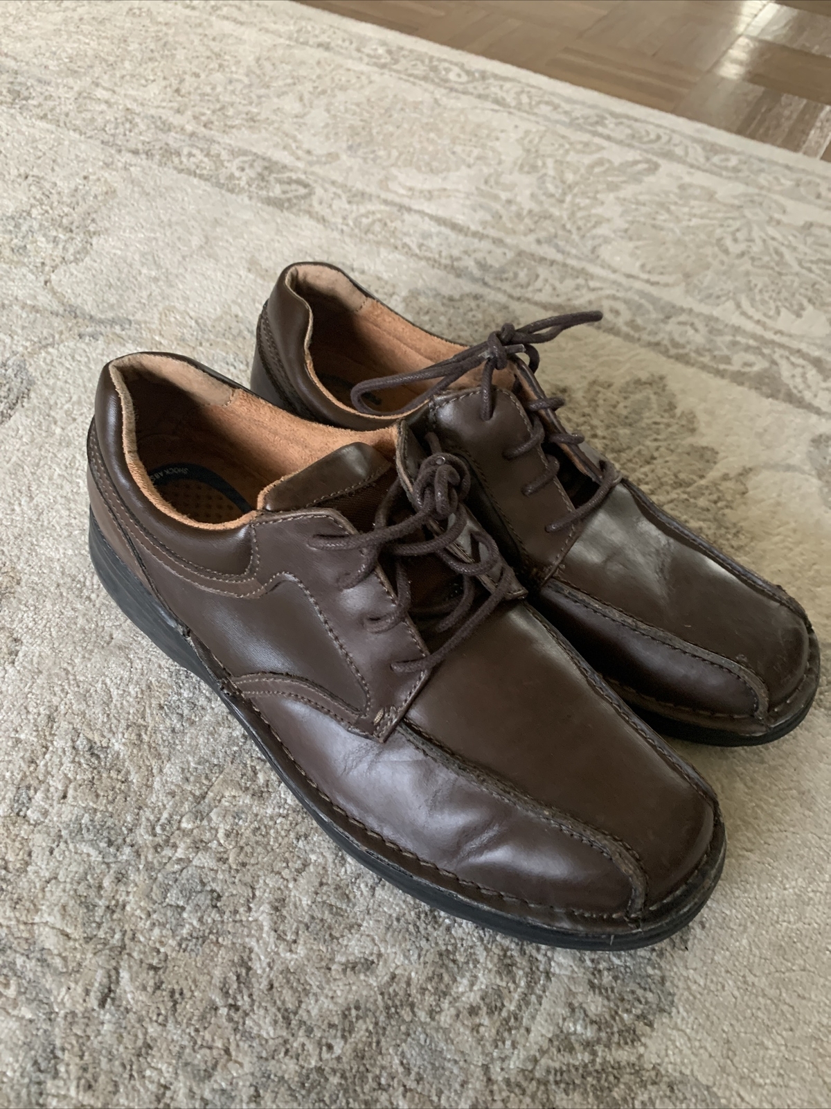 SAOLA Scarpe uomo Nunn Bush comode trasferimento di energia taglia 11 5 M COGNAC