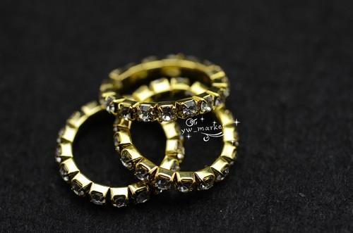 36 pcs ss12 Braid Bling Crystal Braiding Bands For Horses - Picture 6 of 7