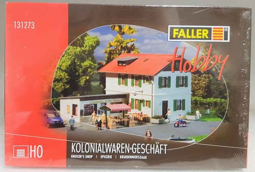 Faller 131273, 290tlg. Bausatz: Kolonialwaren-Geschäft, Epoche III, H0, NEU&OVP - Picture 2 of 3