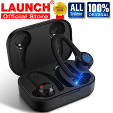 Bluetooth 5.0 Earphone Headset Stereo Earhook w/ Mic for IOS Android Cell Phones